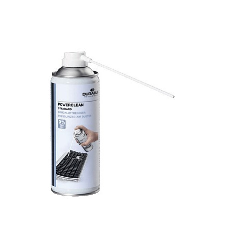 Spray de aire comprimido para limpieza de 400 ml (Inflamable)
