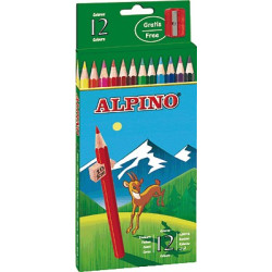 Lapices de colores Alpino (estuche de 12 colores)
