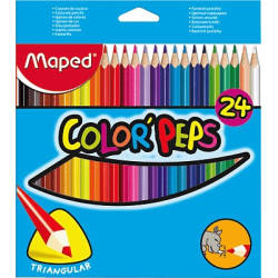 Estuche de lapices de colores COLOR`PEPS (24 colores)