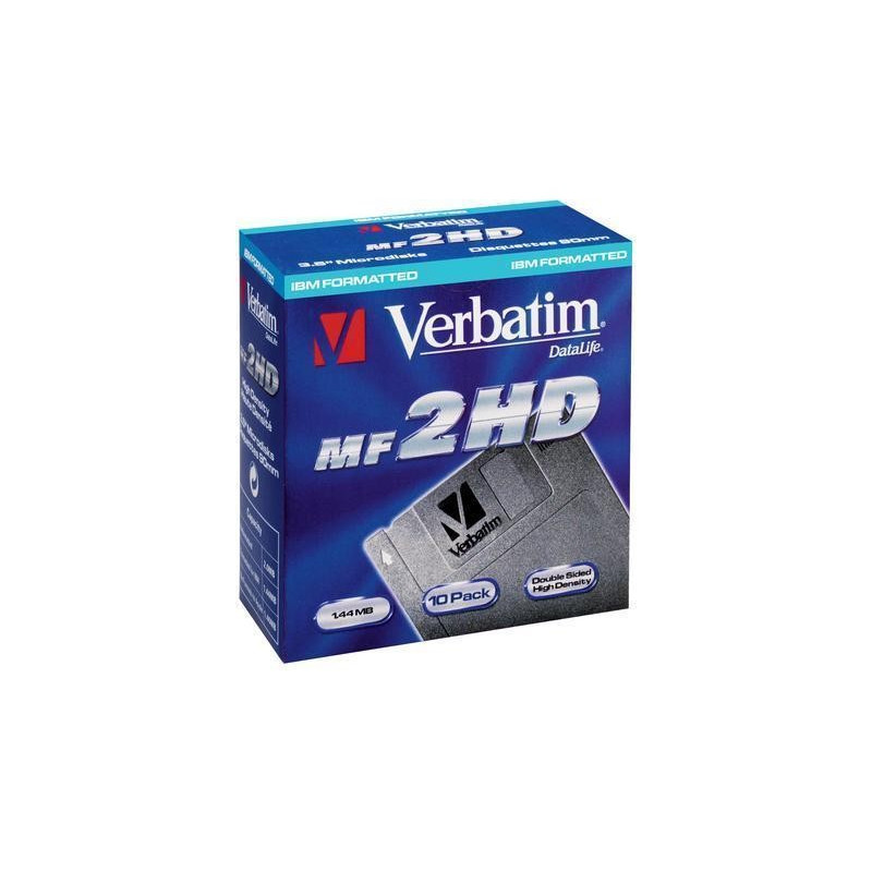 Diskettes VERBATIM (caja de cartón 10 uds.)