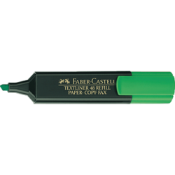 Marcador fluorescente Faber-Castell Textliner 48 Verde