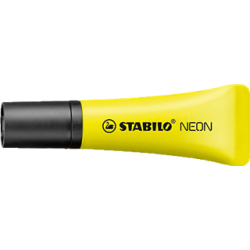 Rotulador stabilo fluorescente amarillo neon (73499)