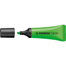 Marcador flúor Stabilo Neon Verde