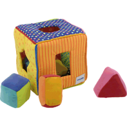 Cubo blandito Dragy con figuras y sonajero  ( 9 a 18 meses) 