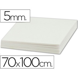  Cartón pluma Liderpapel de 5 mm. 70 x 100 cm. Blanco (10 uds.)
