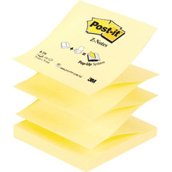 Taco de notas Post-it Z-notes 76 x 76 amarillas