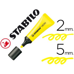 Marcador flúor Stabilo Neon Amarillo