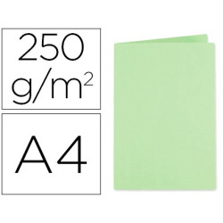 Subcarpetas de 250 grs. tamaño A-4 color Verde (100 unds.)