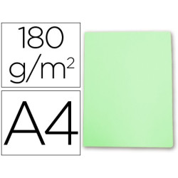 Subcarpetas de archivo 180 grs. A-4 Verde pastel