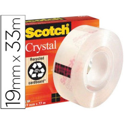 Cinta adhesiva Supertransparente Scotch 19 mm. x 33 m.
