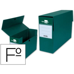 Caja de transferencia tamaño folio color verde