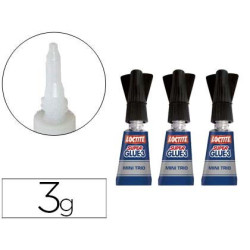 Adhesivo Loctite Super Glue-3 de 1 grs. (3 unds)
