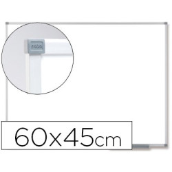 Pizarra blanca magnética de acero vitrificado  (45 x 60 cm)