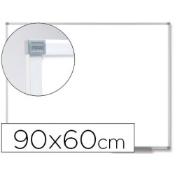 Pizarra blanca magnética de acero vitrificado  (60 x 90 cm)