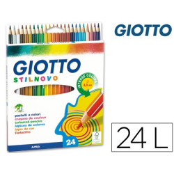 Lapices de colores GIOTTO Stilnovo (estuche de 24 colores)