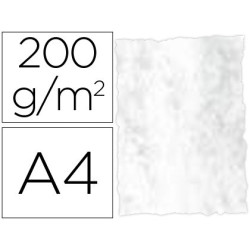 Papel pergamino A4 marmoleado color gris
