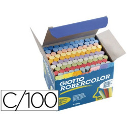 Tizas para pizarra Antipolvo Colores Surtidos (100 unds)