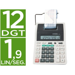 Calculadora con impresora CITIZEN CX-32N 12 digitos