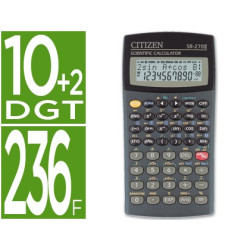 Calculadora cientifica CITIZEN SR-270N con 236 funciones