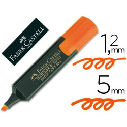 Marcador fluorescente Faber-Castell Textliner 48 Naranja