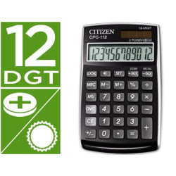 Calculadora de bolsillo Citizen CPC-112 color Negro
