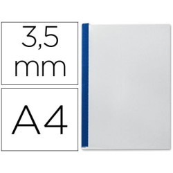 Paquete de 10 tapas Flexibles ImpressBind en azul 15-35 hojas A4
