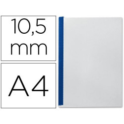 Paquete de 10 tapas Flexibles ImpressBind en azul 71-105 hojas A4