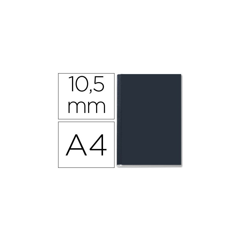 Paquete de 10 tapas rígidas ImpressBind  en negro 71-105 hojas A4