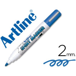 Rotulador Artline para uso en camisetas azul marino
