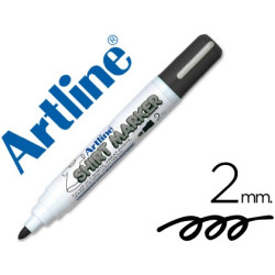  Rotulador Artline para uso en camisetas negro