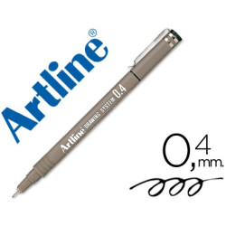 Rotulador Artline calibrado micrométrico negro 0.4 mm