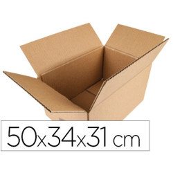 10 Cajas de cartón de 500 X 340 X 310 mm.