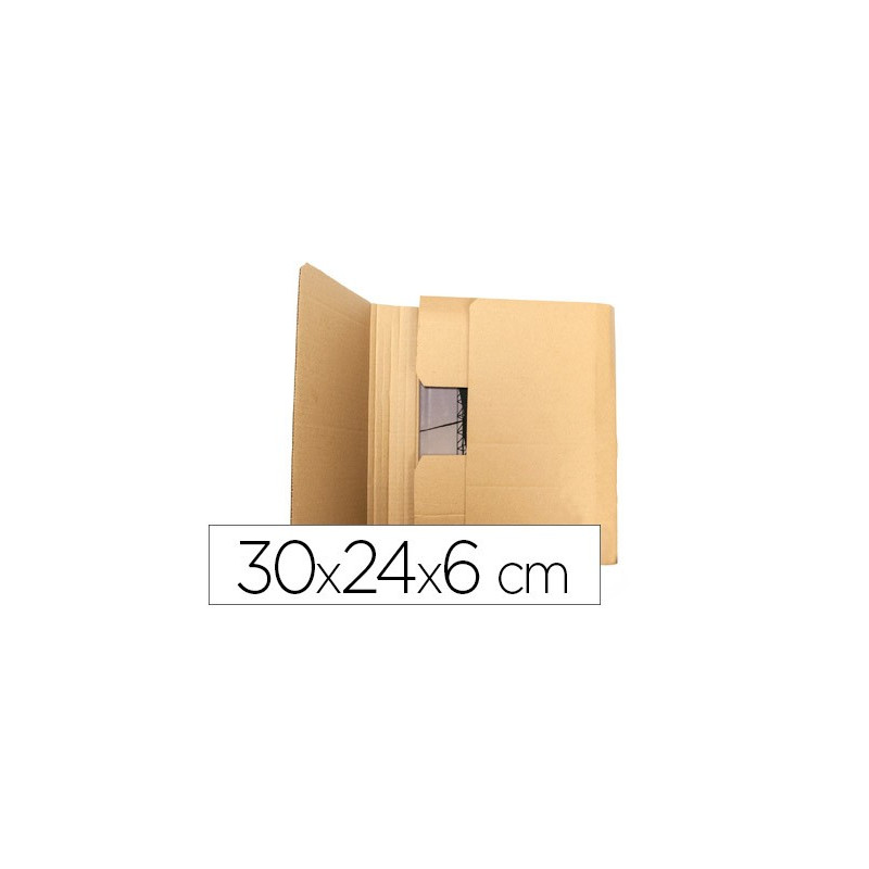 Cajas Envio Libros (300x240x60 mm.)
