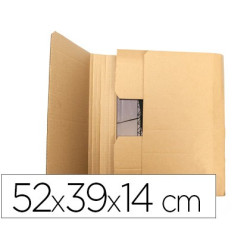 5 Cajas Envio Libros (520x390x140 mm.)