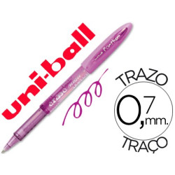 Bolígrafo borrable Uni-Ball Fanthom violeta