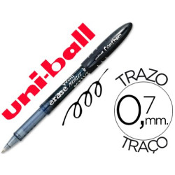 Bolígrafo borrable Uni-Ball Fanthom Negro