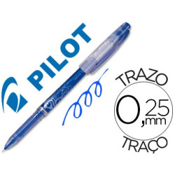 Bolígrafo borrable Frixion Point de Pilot azul