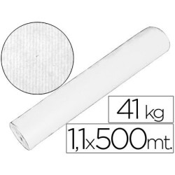 Rollo de papel de embalaje KRAFT BLANCO de 1,10 x 500 m.