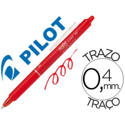 Bolígrafo borrable Frixion Pilot  retráctil rojo