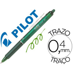 Bolígrafo borrable Frixion Pilot  retráctil verde