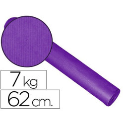 Bobina de papel lila para portarollos de mostrador de 62 cm de ancho