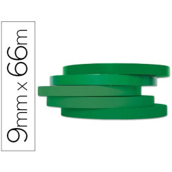 Cinta adhesiva para sellador de bolsas color verde (pack 16 unds)