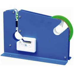 Maquina precintadora de bolsas en color azul