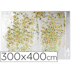 100 Bolsas autocierre transparentes de 300 x 400 mm.