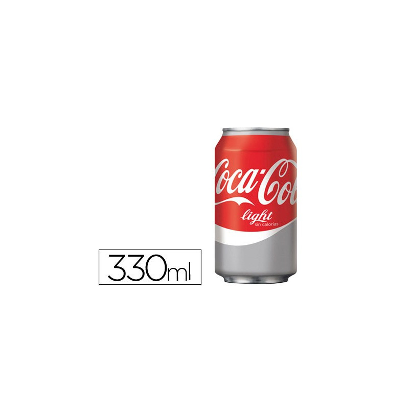 Resfresco Coca Cola Light lata 0.33 cl
