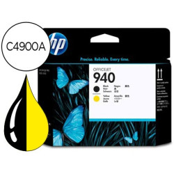 Cabezal de impresión Original HP nº 940 Negra/Amarilla (C4900A)