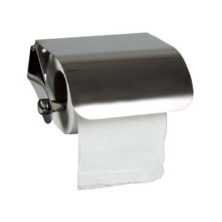 Dispensador de papel higienico en acero inoxidable