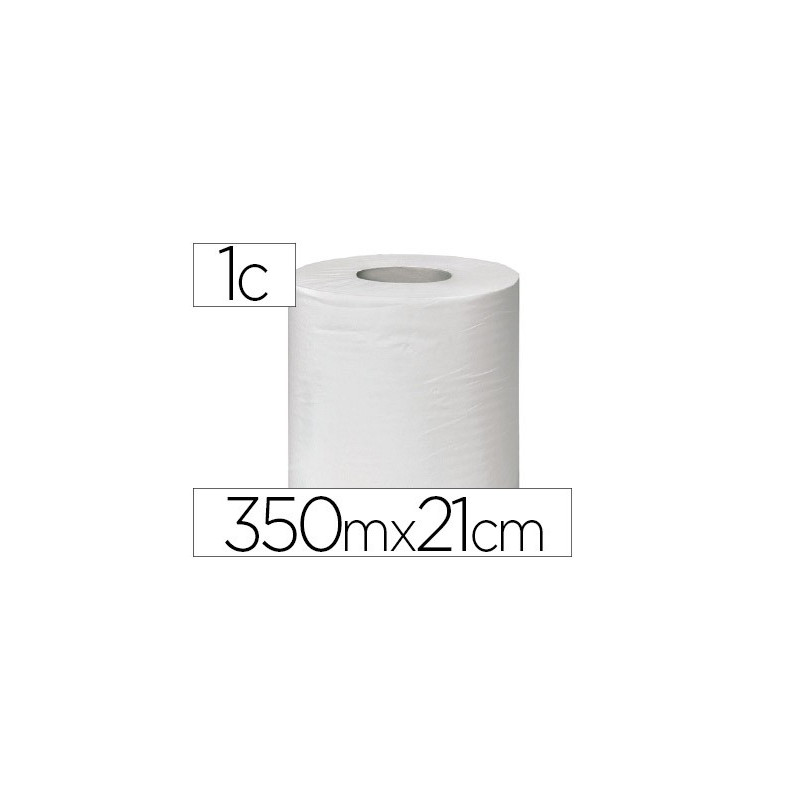 Bobina de papel secamanos eb papel reciclado de 1 capa ( 6 unds)