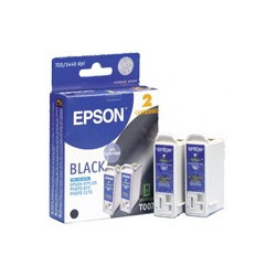 DOBL.PACK Cartucho Orig. EPSON PHO. 1290 SILVER NEGRO (T007402)
