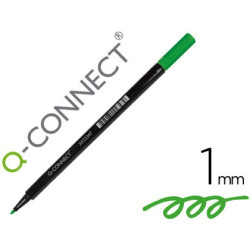 Rotulador Q-Connect punta fibra verde